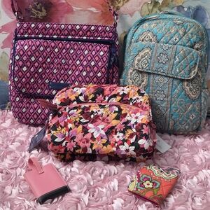 Vera Bradley Backpack Purse Bundle